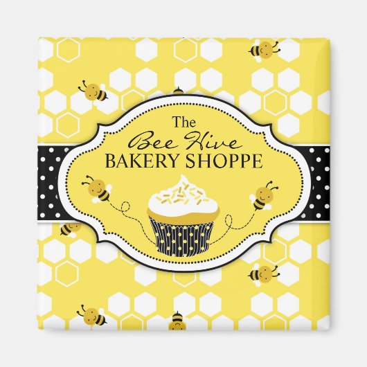 Bumble Bee Magnet SQBIZ Magneet (Voorkant)