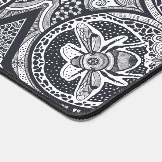 Bumble Bee Mandala (Coin)