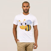 Bumble Bee Mannen T-shirt (Voorkant volledig)