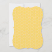 Bumble Bee Mint Green Gender Neutral Invitation Kaart (Achterkant)