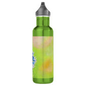 Bumble Bee op een ventilator schilderen Waterfles (Rechts)