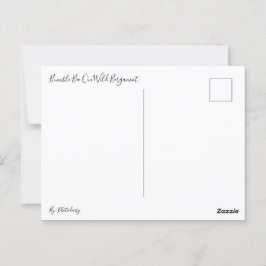 Bumble Bee op Wild Bergamot Briefkaart