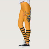 Bumble Bee orange Leggings (Links)