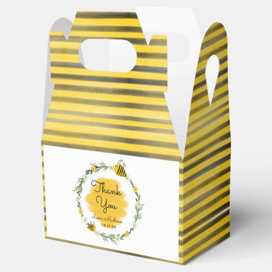 Bumble Bee Party Bedankt Bedankdoosjes (Geopend)