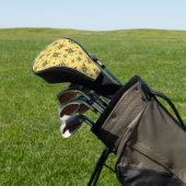 Bumble Bee Pattern Golfheadcover (Insitu)