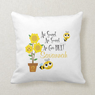 Bumble Bee Pillow Kussen