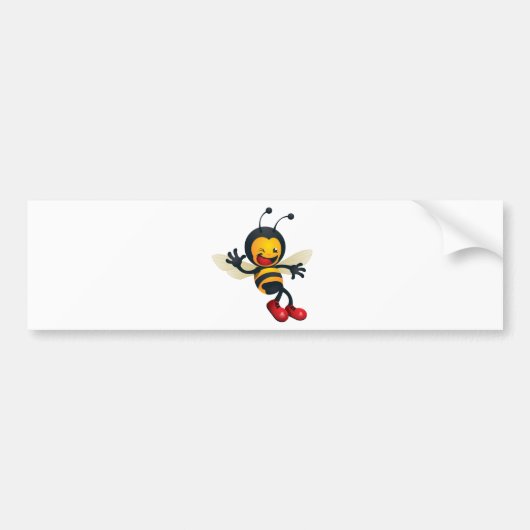 bumble_bee.png bumpersticker (Voorkant)
