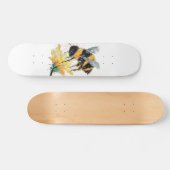 Bumble Bee. Pollen verzamelen Skateboard (Horizontaal)