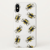 Bumble Bee Print Case-Mate iPhone Case (Achterkant)