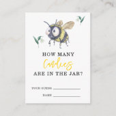 Bumble Bee - raad eens hoeveel snoepjes er in de p Informatiekaartje (Voorkant)