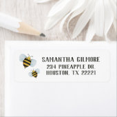 Bumble bee Return Address Labels (Insitu)