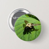 Bumble Bee Ronde Button 5,7 Cm (Voorkant /achterkant)