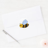 Bumble Bee Ronde Sticker (Envelop)