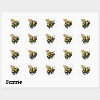 Bumble Bee Ronde Sticker