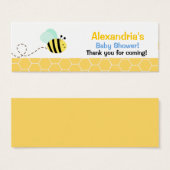 Bumble Bee Skinny Carte de visite Favoriser balise (Devant & derrière)
