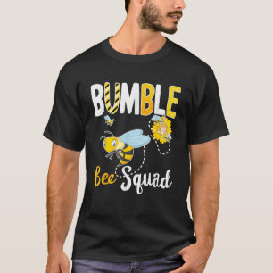 Bumble Bee Squad Team Familie Matching Bijenhouder T-shirt