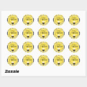 Bumble Bee Sticker R1 (Feuille)