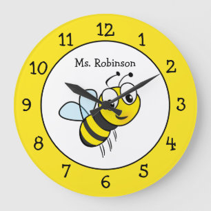 Bumble Bee Teacher's Classroom Grote Klok