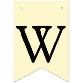 Bumble bee thema baby bijendouche vlaggetjes (Eerste vlag)