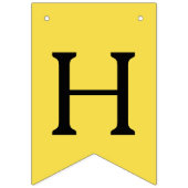 Bumble bee thema baby bijendouche vlaggetjes (Tweede vlag)