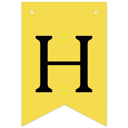 Bumble bee thema baby bijendouche vlaggetjes (Tweede vlag)