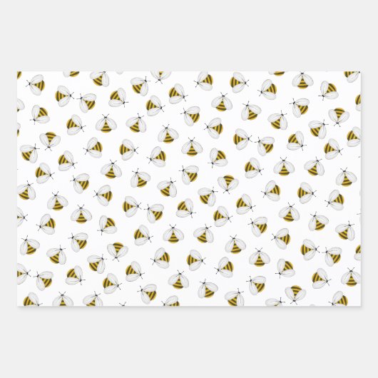 Bumble Bee Tournesol Jaune Gnome Papier d'envelopp (Devant 2)