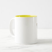 Bumble Bee. Two Tone Mok (Voorkant links)