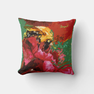 Bumble Bee van Alexandra Cook Kussen