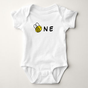 Bumble Bee Verjaardag 1e Romper