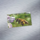 Bumble Bee Visitekaartje magneten (Voorbeeld)