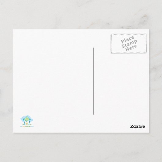 Bumble Bee with Daisy Merci carte postale (Dos)