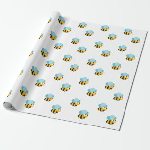 Bumble Bee Wrapping Paper Cadeaupapier