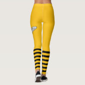 Bumble Bee yellow Leggings (Achterkant)