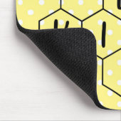 Bumble bee Yellow Polka Dot Muismat (Hoek)