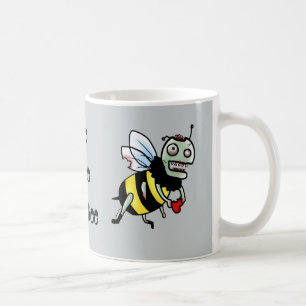 Bumble Bee zombie grappige cartoon mok