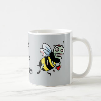 Bumble Bee zombie grappige cartoon mok