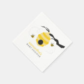 Bumble Bees Baby shower Servetten (Hoek)