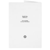 Bumble Bees & Blossoms - 5" x 7" Art Kaart (Achterkant)