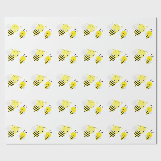 Bumble Bee's Cadeaupapier (Vlak)