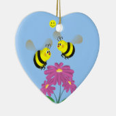 Bumble Bees in Love - Ornament (Rechts)