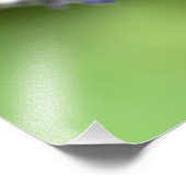 Bumble bei on Lavender Foto Afdruk (Hoek)