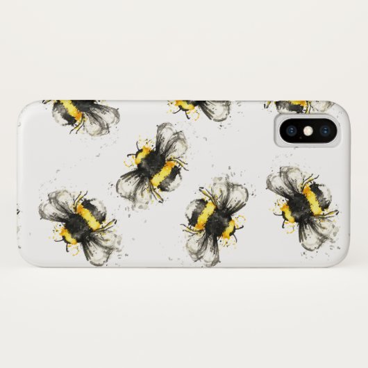 Bumble bei print Case-Mate iPhone case (Achterkant (horizontaal))
