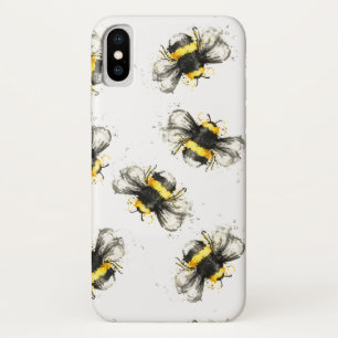 Bumble bei print iPhone x hoesje