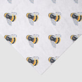 Bumble bijen tissuepapier (Detail)