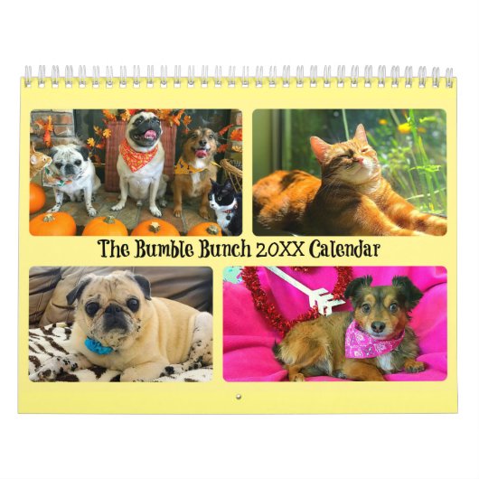 Bumble Bunch 2020 Calendar Kalender (Hoes)
