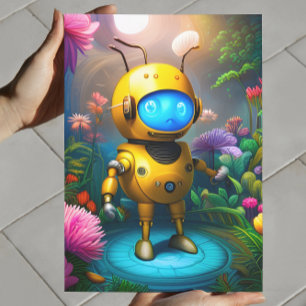 Bumble de robot Digitaal Kunst Poster