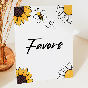 Bumble Honey Bee Favors Tafel Party Sign Reclamebord Met Voetstuk