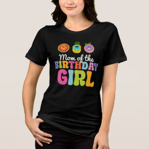 Bumble Nums Summer Birthday Mom Tri-Blend Shirt