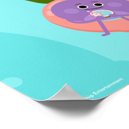 Bumble Nums Summer Birthday Welkom Poster (Hoek)