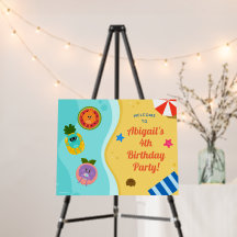 Bumble Nums Verjaardag Welkom Teken